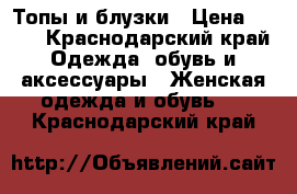 Топы и блузки › Цена ­ 500 - Краснодарский край Одежда, обувь и аксессуары » Женская одежда и обувь   . Краснодарский край